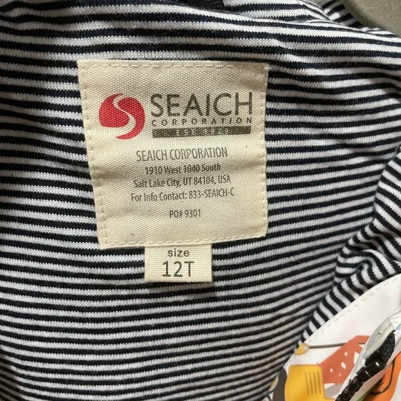 Kids Construction Print Raincoat - Picture 2 of 2